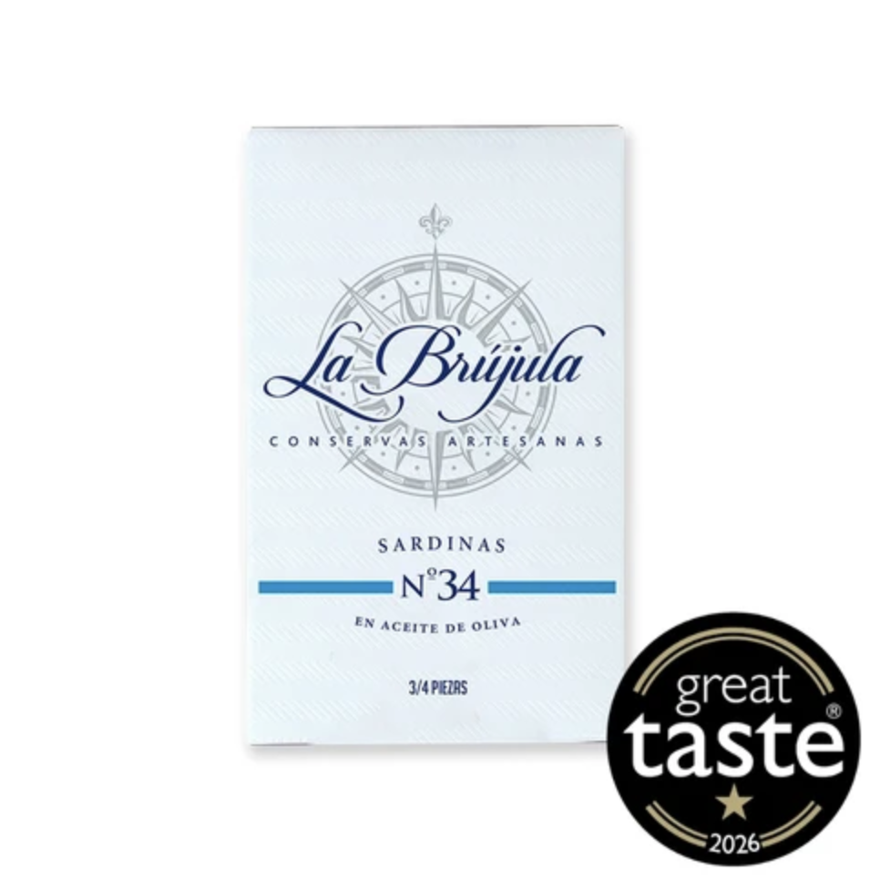 La Brujula Sardines in Olive Oil 115g Olives&Oils